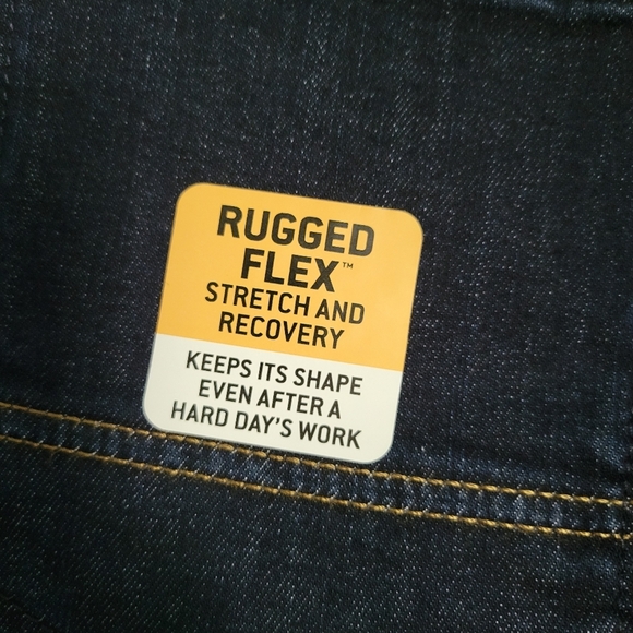 CARHARTT Layton Bermuda Shorts Womens 10 Blue Denim Slim Fit Skinny Leg NWT - Picture 3 of 6